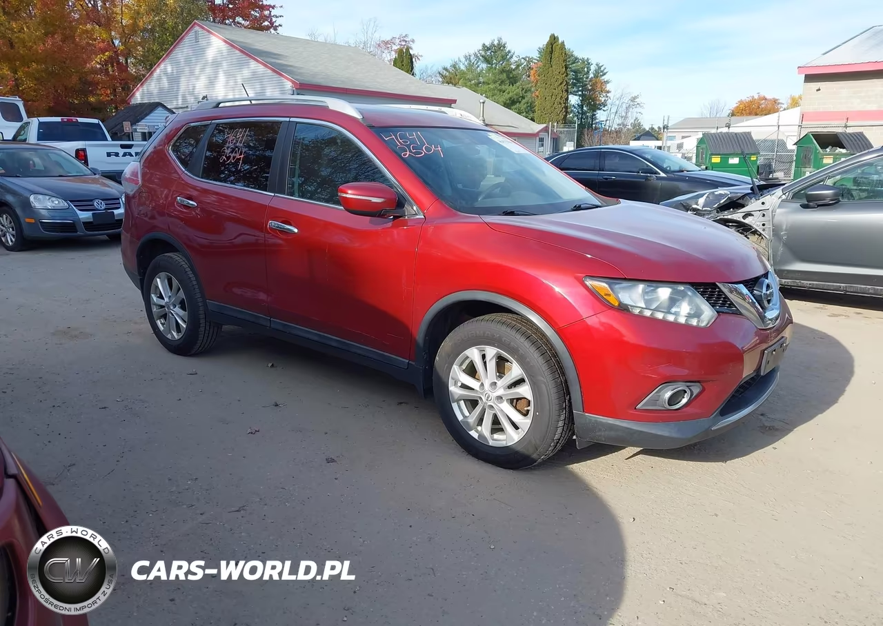 2015 Nissan Rogue Sv VIN:5N1AT2MV4FC800073 - 1