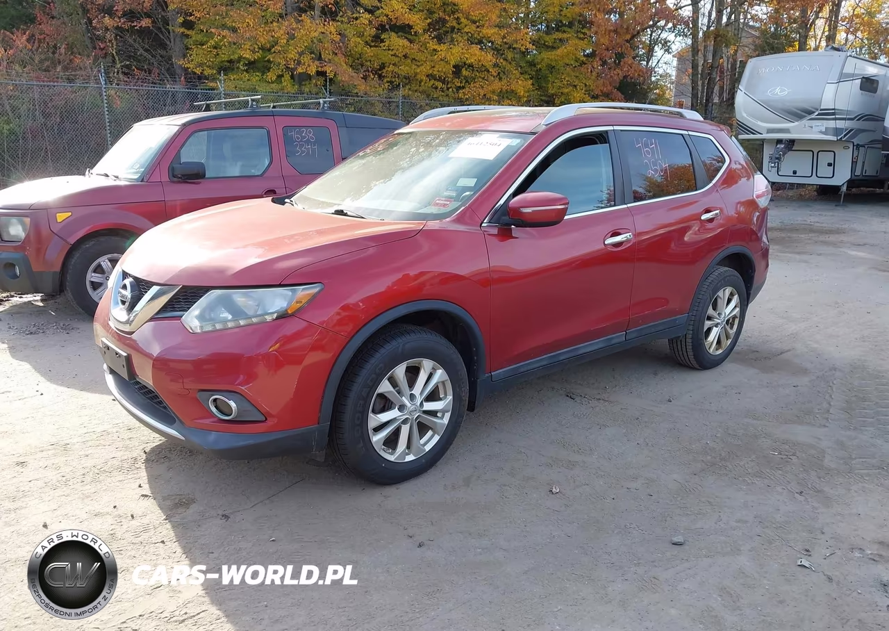 2015 Nissan Rogue Sv VIN:5N1AT2MV4FC800073 - 2