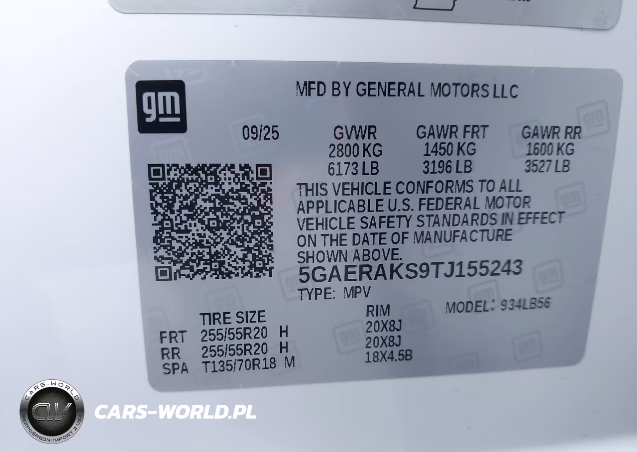 2026 Buick Enclave Preferred Fwd VIN:5GAERAKS9TJ155243 - 9
