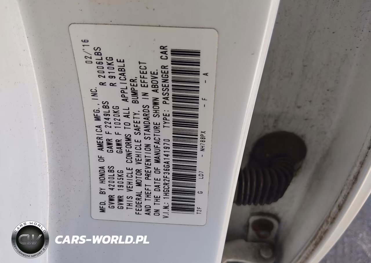 2016 Honda Accord Lx VIN:1HGCR2F36GA141970 - 9