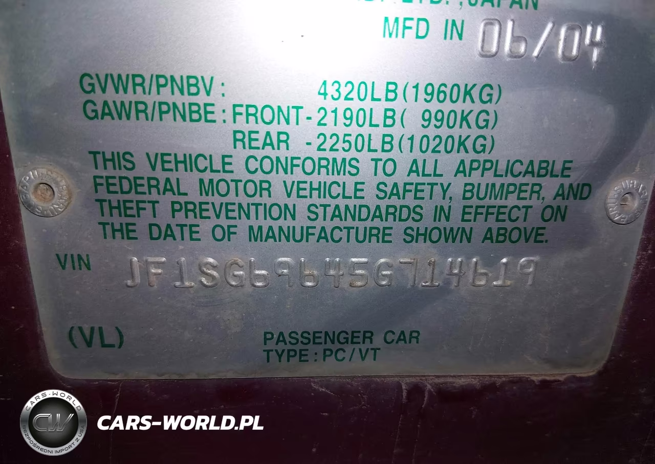 2005 Subaru Forester 2.5Xt-Xt VIN:JF1SG69645G714619 - 9