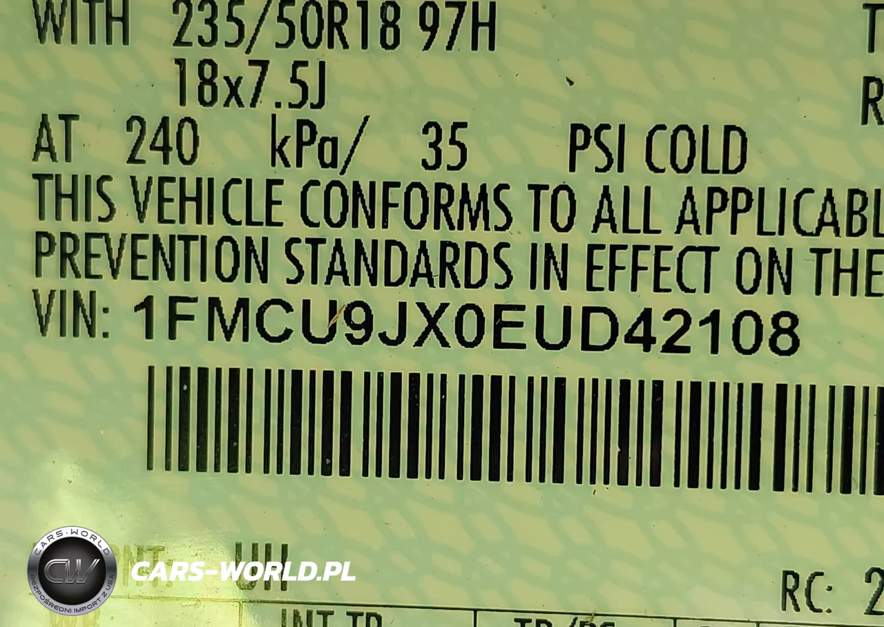 2014 Ford Escape Titanium VIN:1FMCU9JX0EUD42108 - 9
