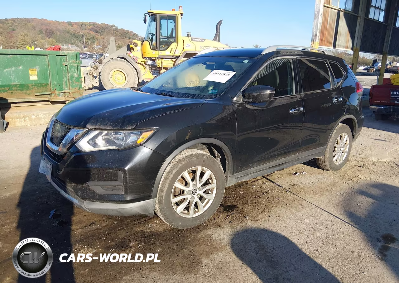 2017 Nissan Rogue Sv VIN:KNMAT2MV2HP577323 - 2