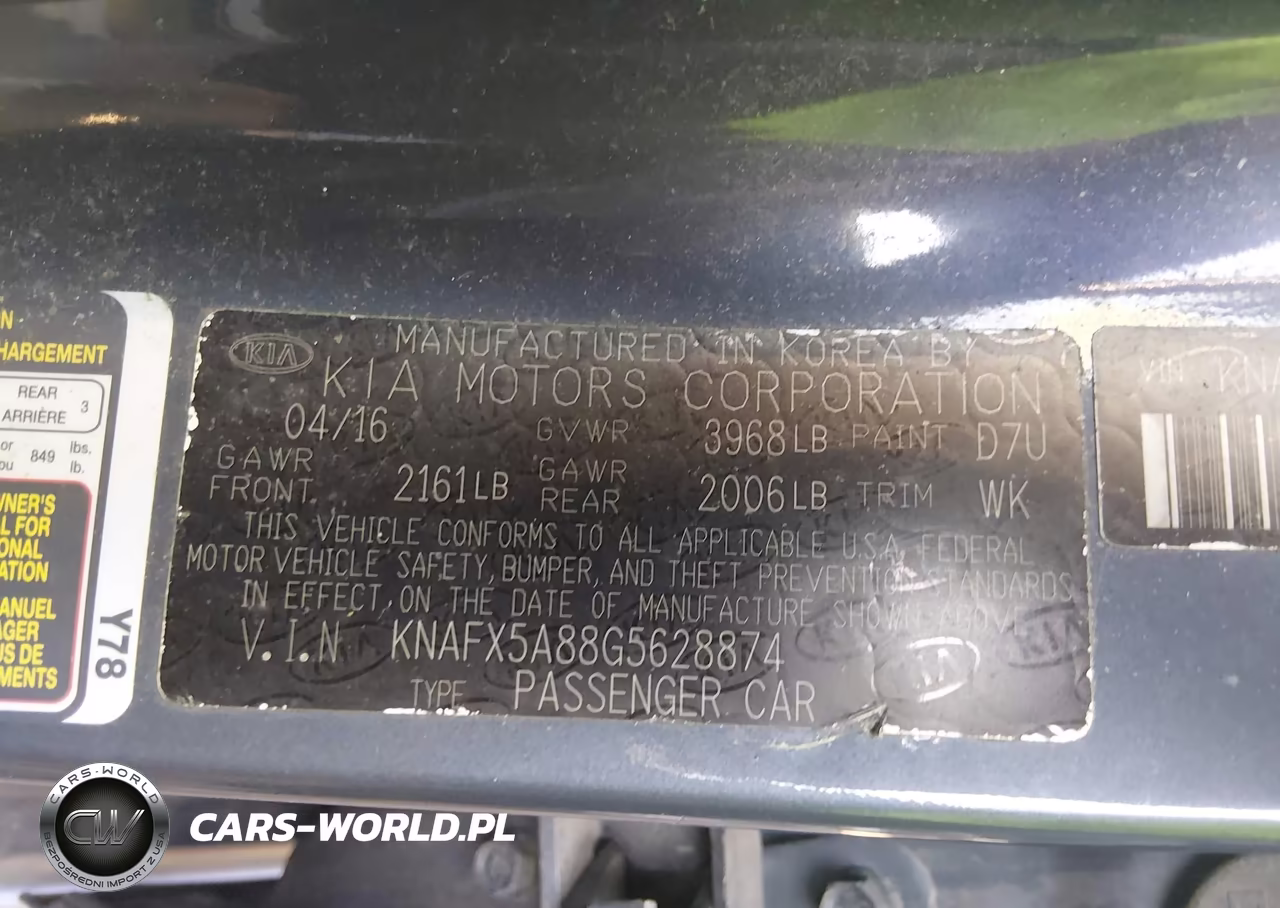 2016 Kia Forte Ex VIN:KNAFX5A88G5628874 - 9