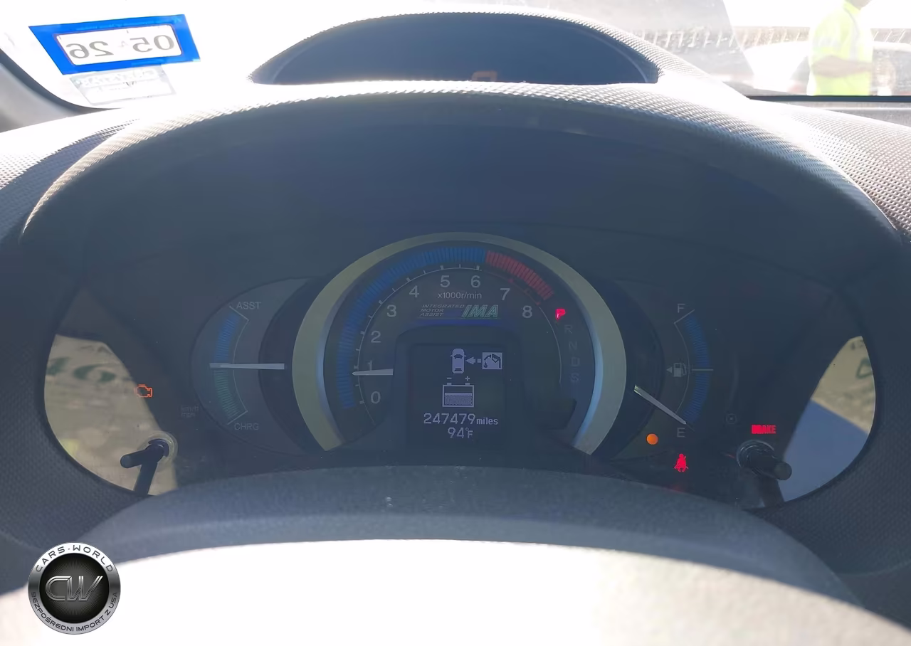 2011 Honda Insight Ex VIN:JHMZE2H77BS010049 - 7