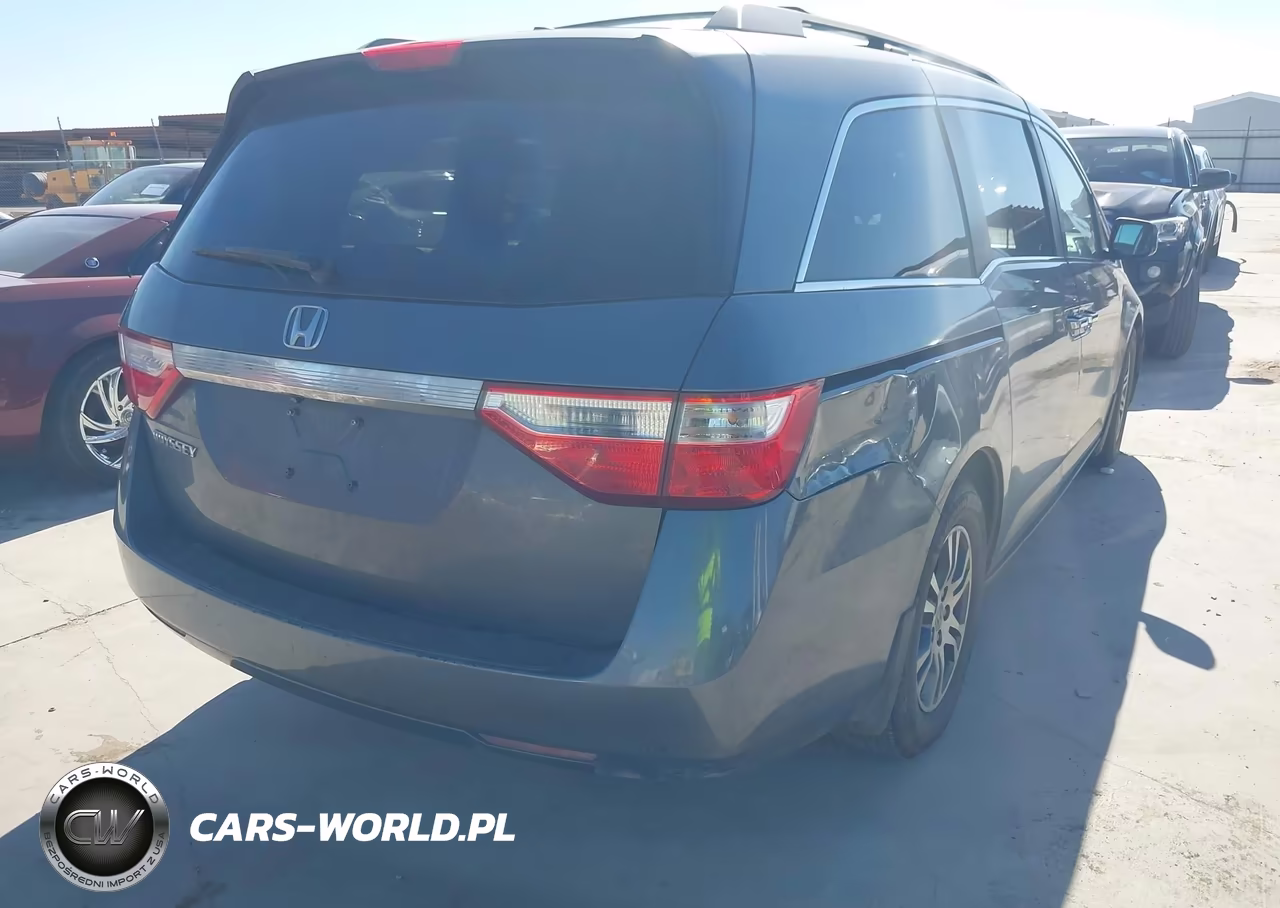 2012 Honda Odyssey Ex-L VIN:5FNRL5H67CB069603 - 4