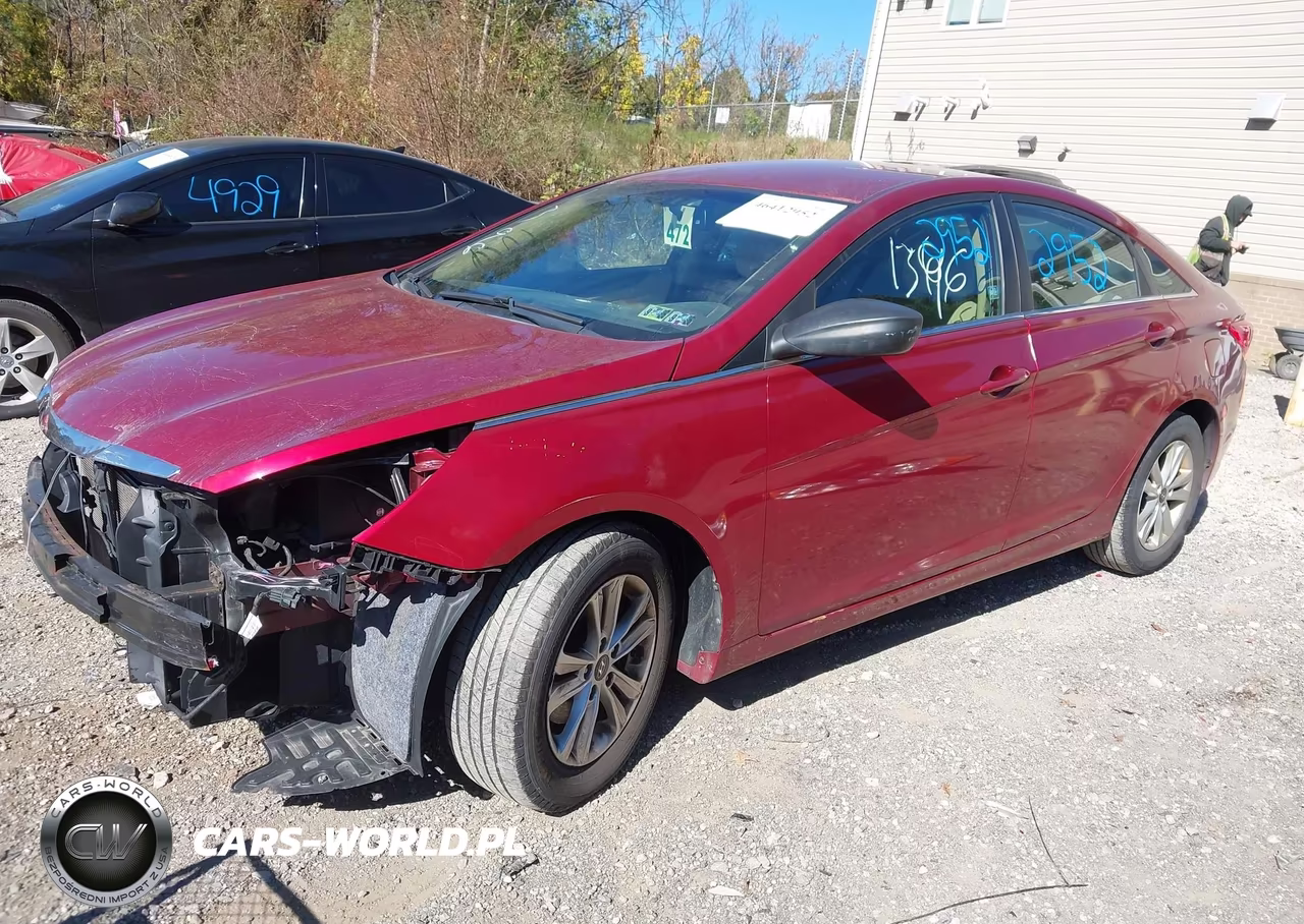 2012 Hyundai Sonata Gls VIN:5NPEB4AC7CH461848 - 2