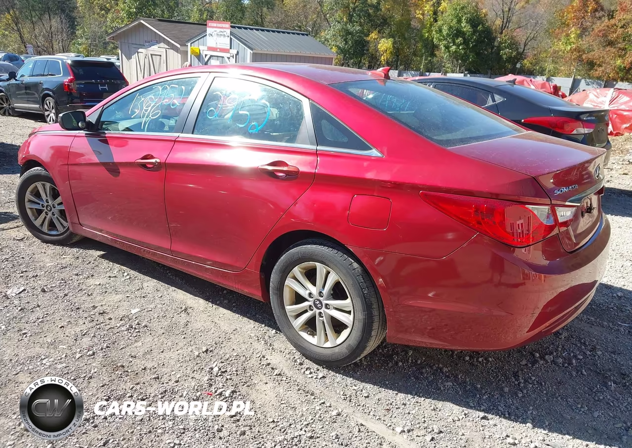 2012 Hyundai Sonata Gls VIN:5NPEB4AC7CH461848 - 3