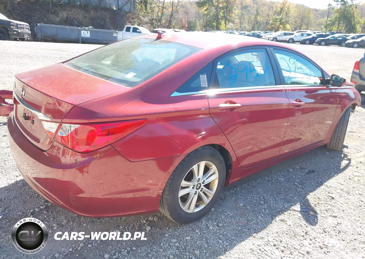 2012 Hyundai Sonata Gls VIN:5NPEB4AC7CH461848 - 4