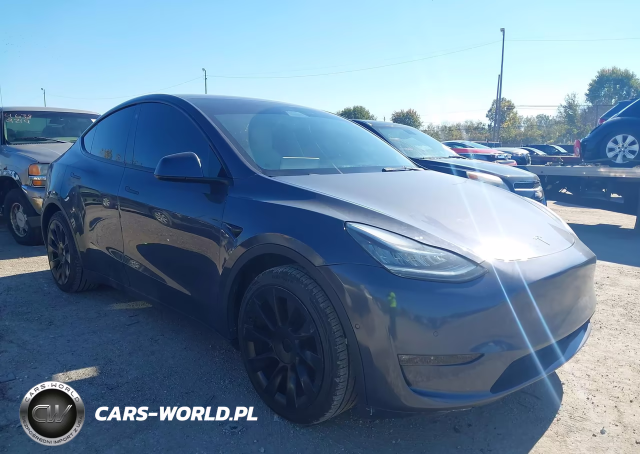 2021 Tesla Model Y Long Range Dual Motor All-Wheel Drive VIN:5YJYGDEE3MF198638 - 1