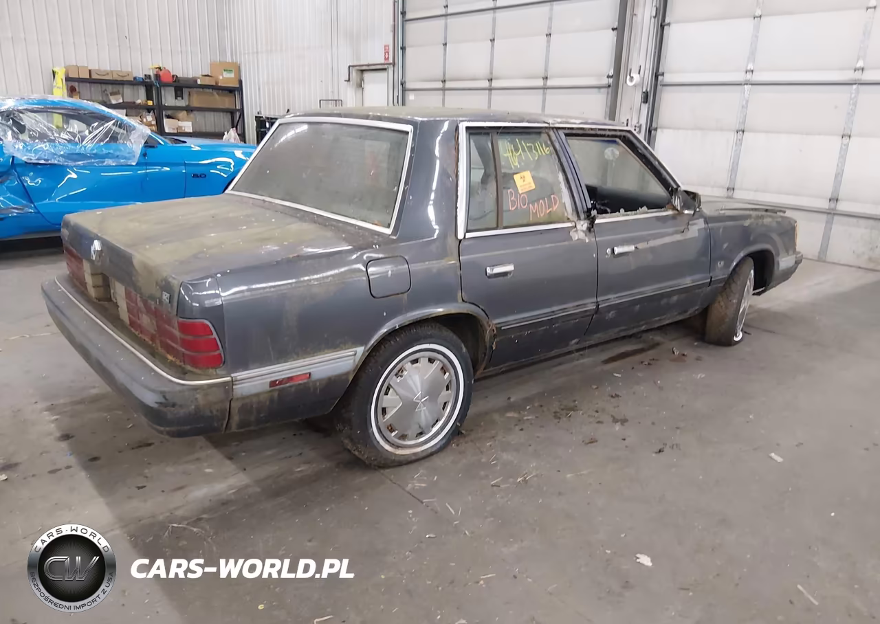 1987 Dodge Aries Le VIN:1B3BD36D5HF172995 - 4