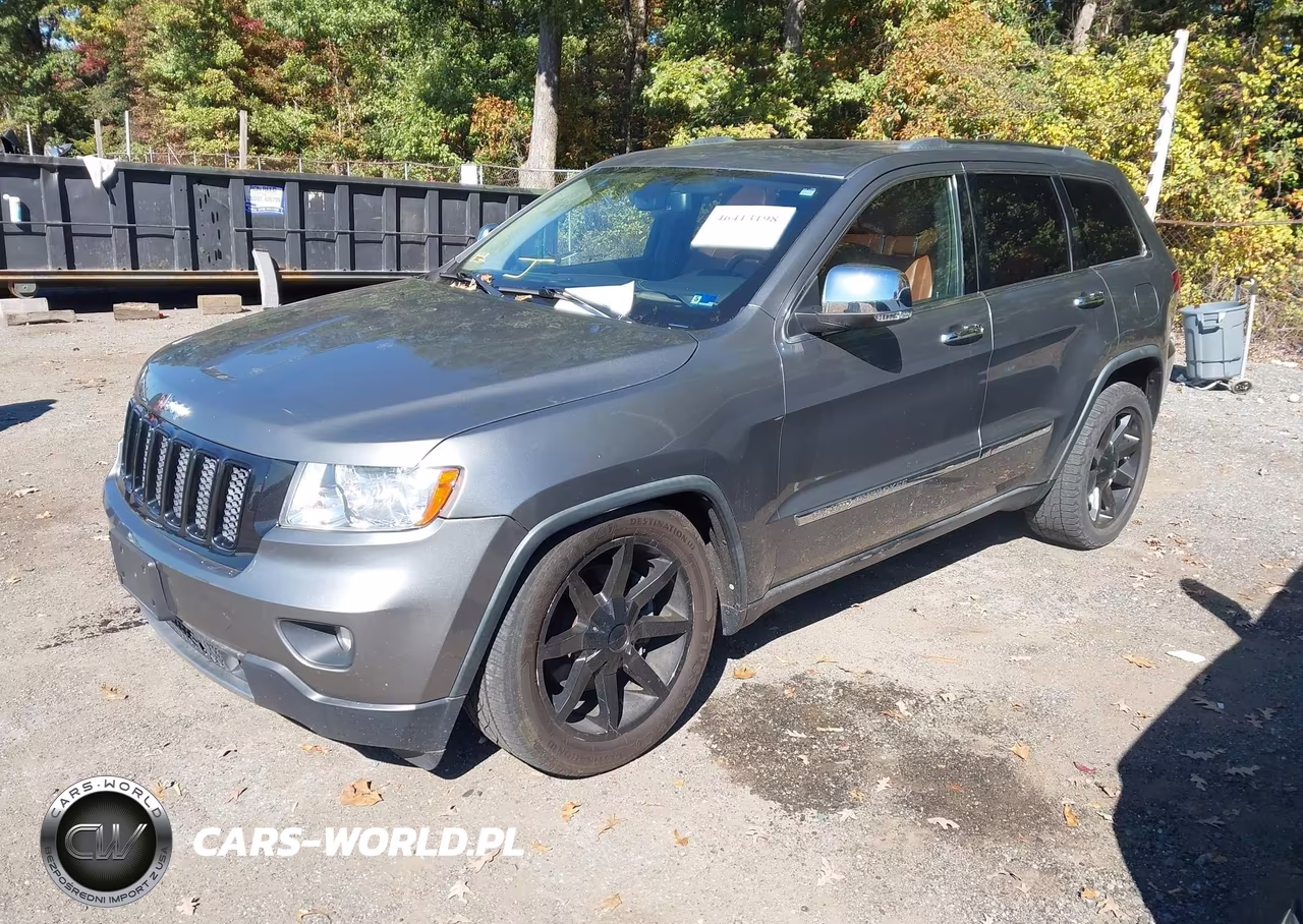 2013 Jeep Grand Cherokee Overland VIN:1C4RJFCT3DC603364 - 2
