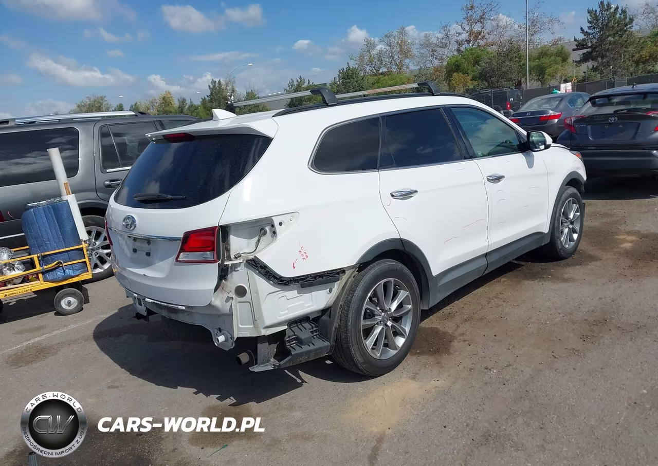 2017 Hyundai Santa Fe Se VIN:KM8SM4HFXHU246003 - 4