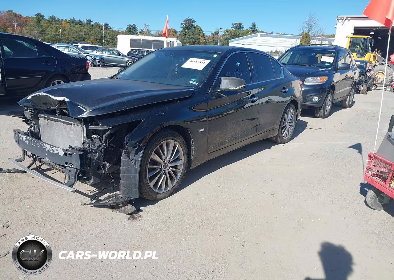 2018 Infiniti Q50 3.0T Luxe VIN:JN1EV7ARXJM437952 - 2