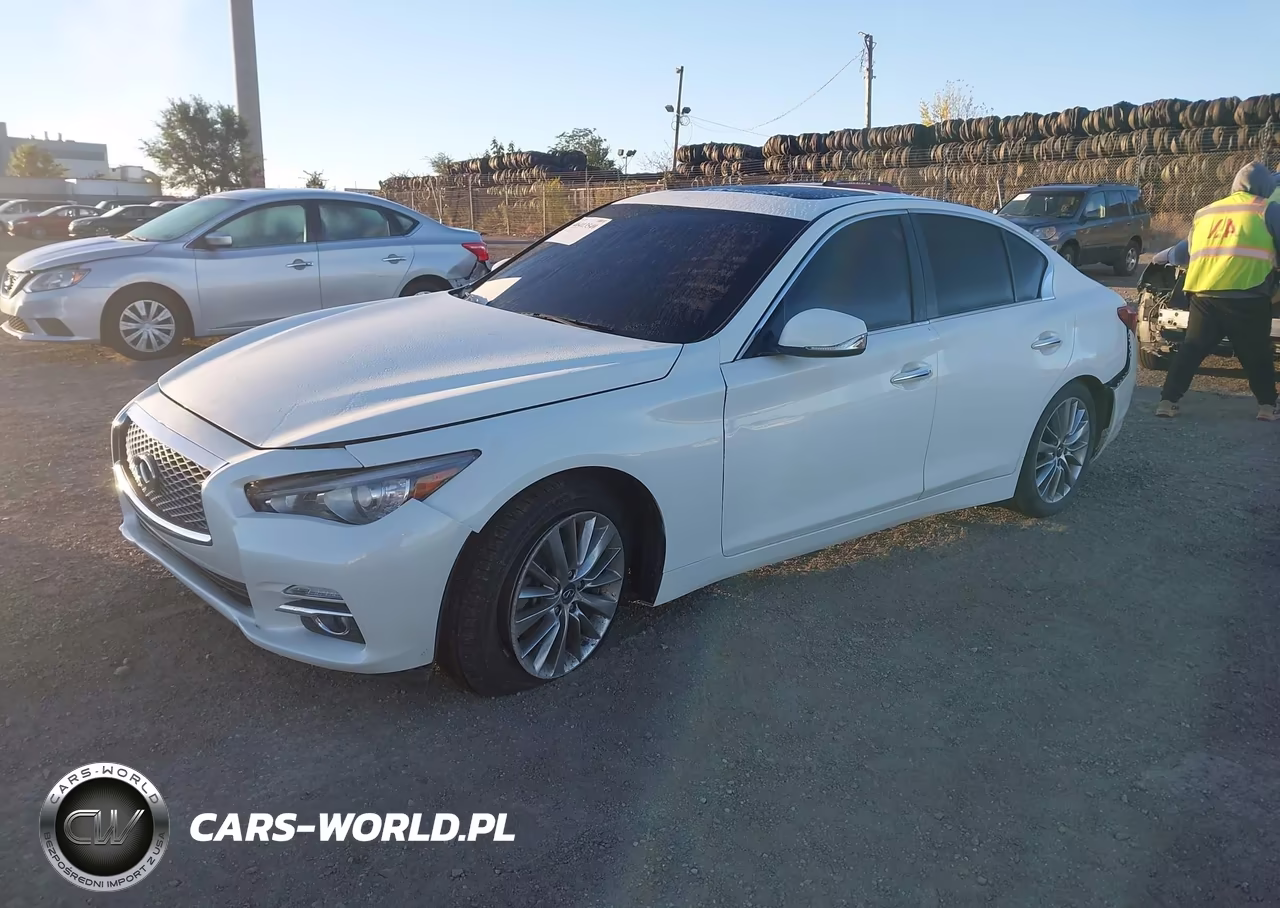 2015 Infi Q50 VIN:JN28V7AR7FM411450 - 2