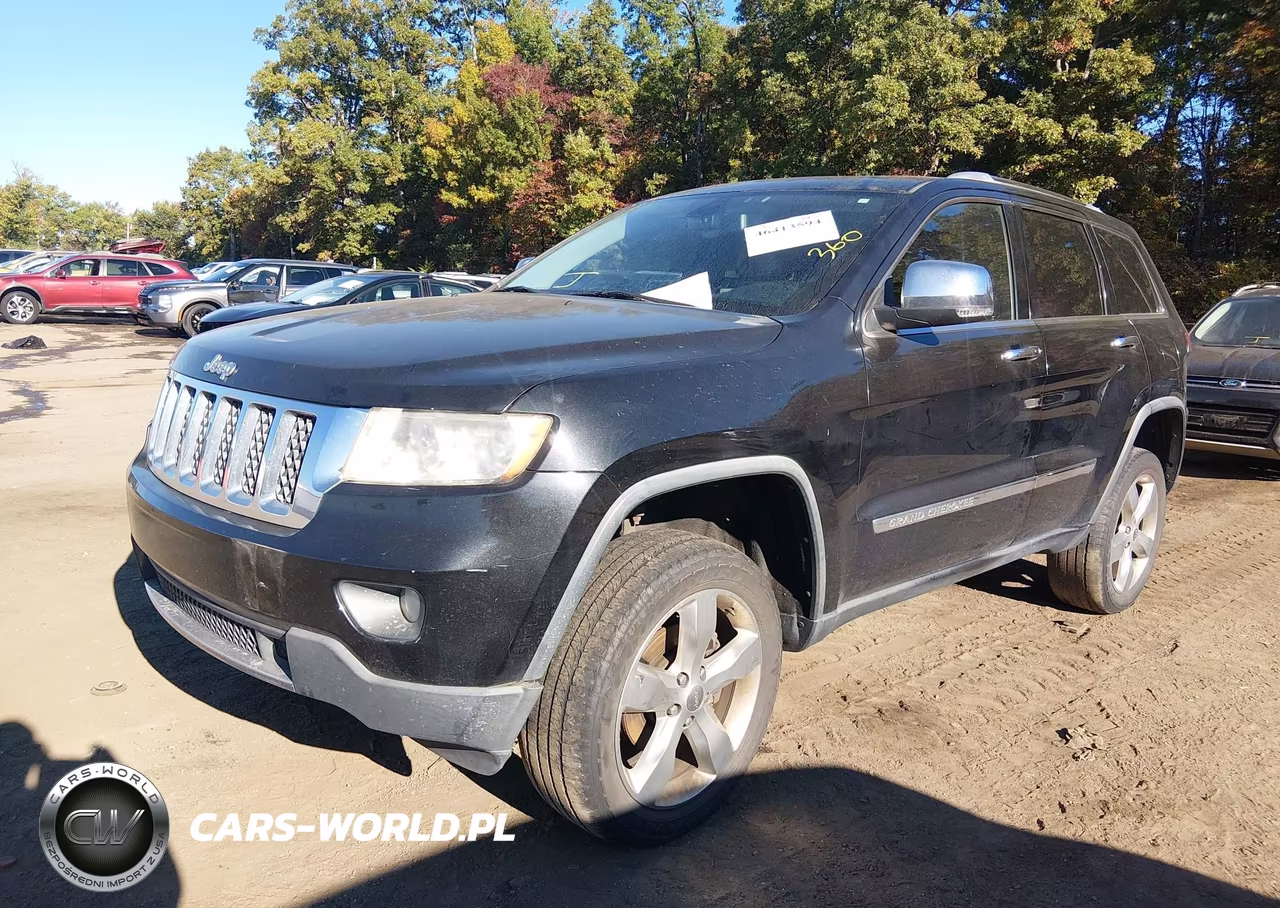 2013 Jeep Grand Cherokee Overland VIN:1C4RJFCGXDC580264 - 2