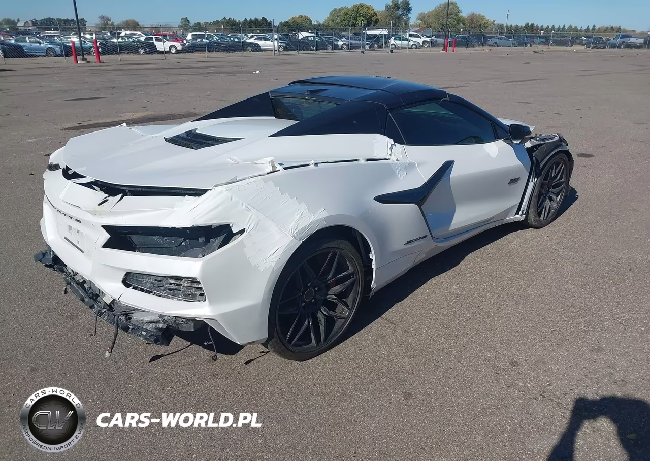 2023 Chevrolet Corvette Z06 Rwd 3Lz VIN:1G1YF3D39P5700743 - 4