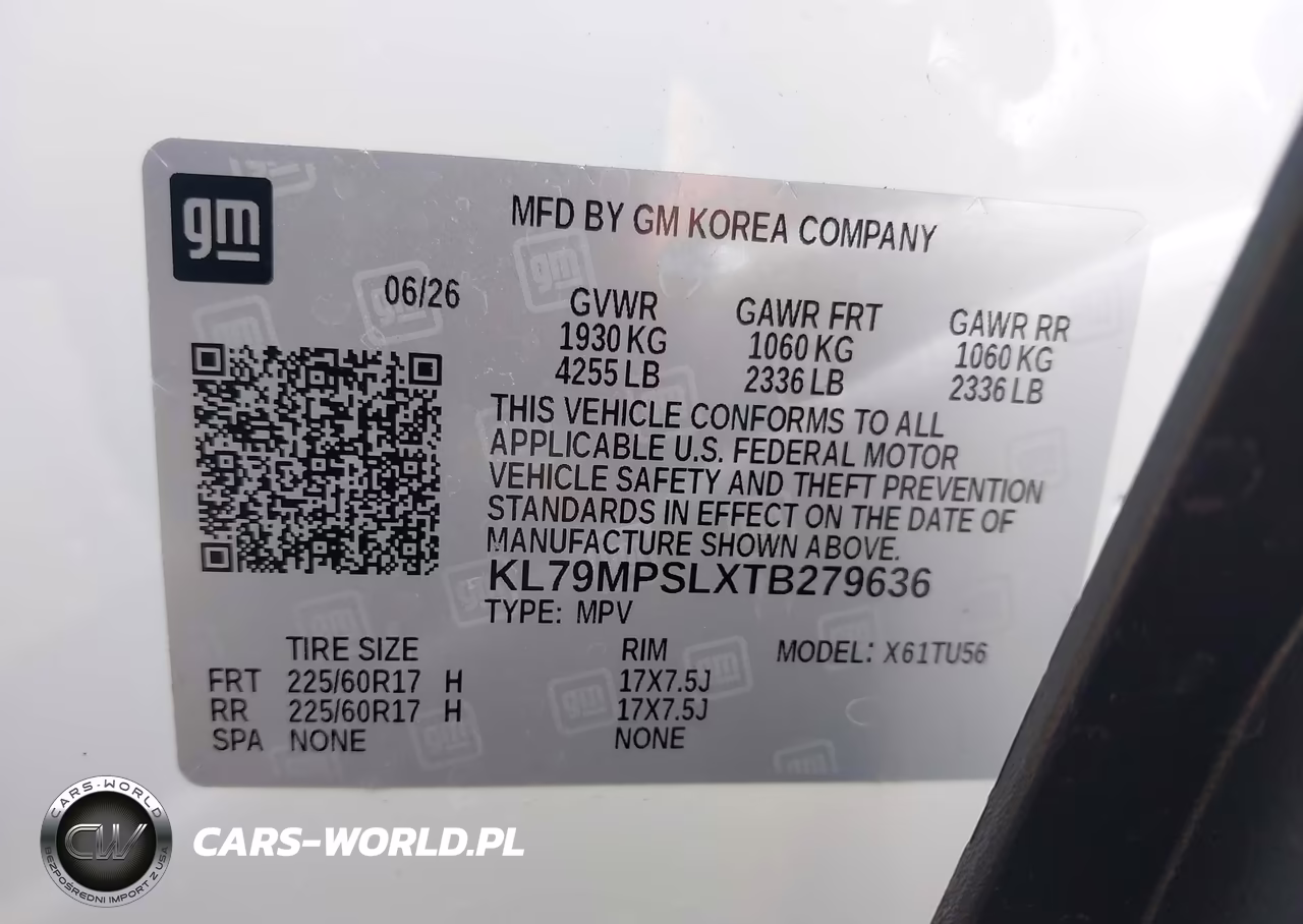2026 Chevrolet Trailblazer Fwd Lt VIN:KL79MPSLXTB279636 - 9