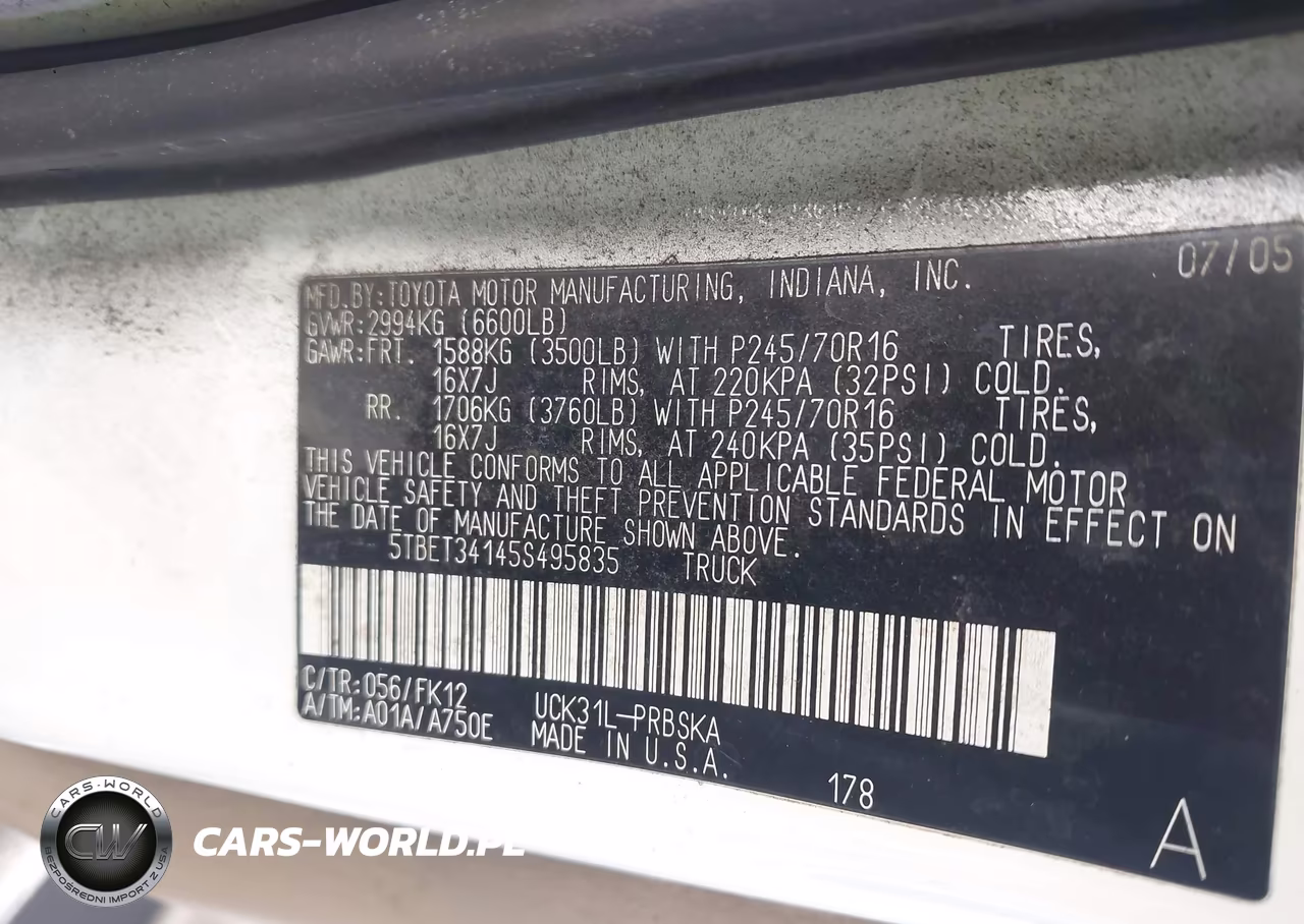 2003 Toyota Sequoia Sr5 V8 VIN:5TDZT34A93S198047 - 9