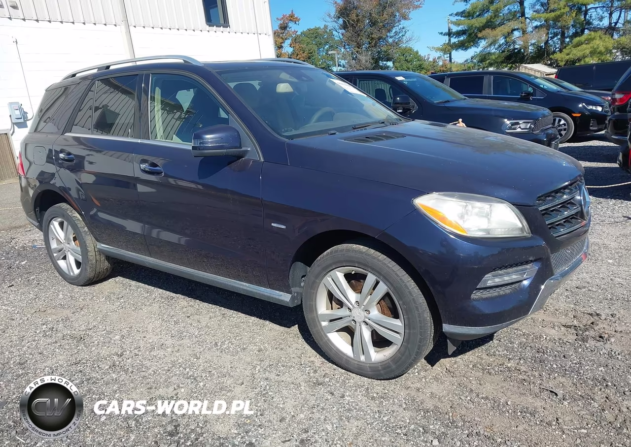 2012 Mercedes-Benz Ml 350 Bluetec 4Matic VIN:4JGDA2EB9CA038664 - 1