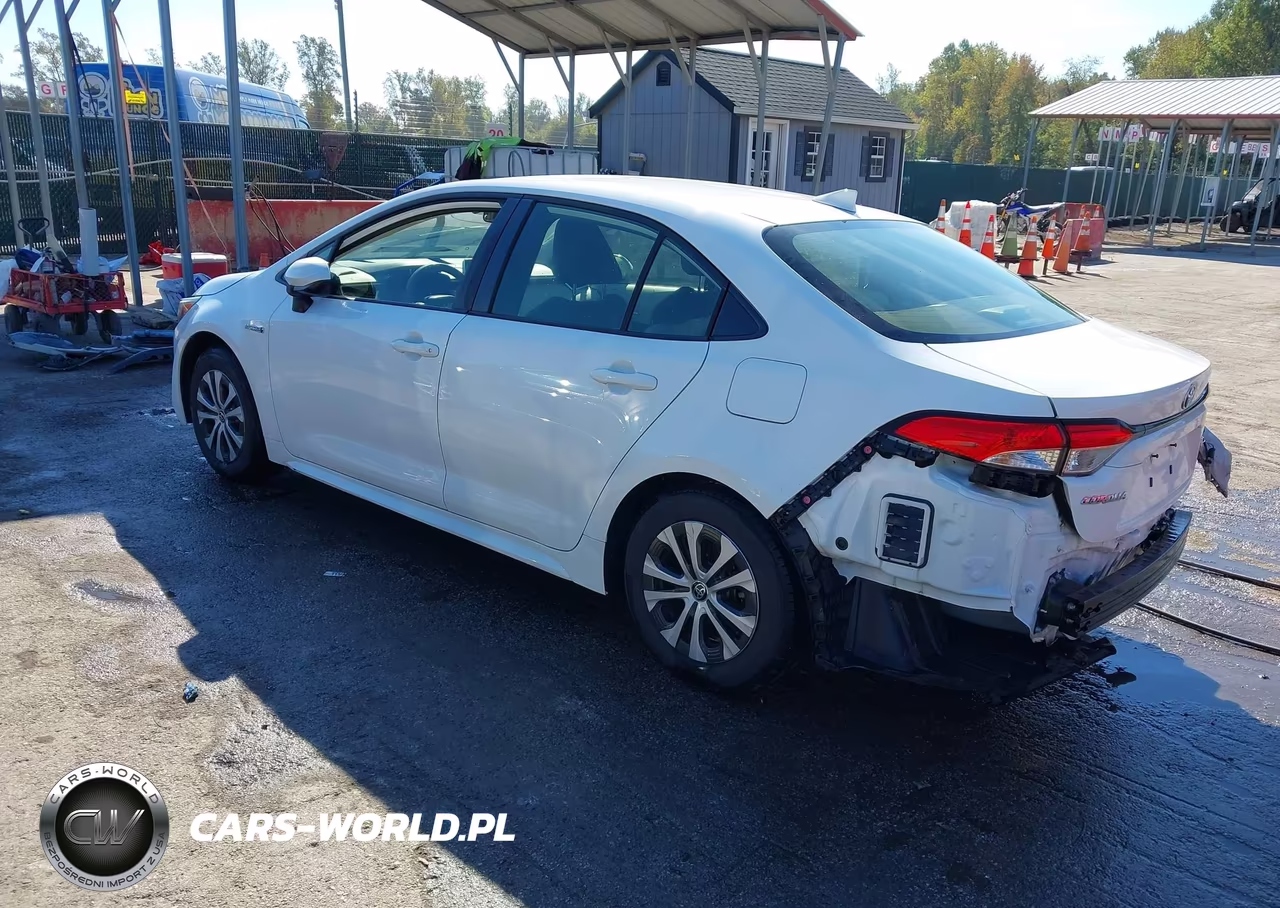 2021 Toyota Corolla Hybrid Le VIN:JTDEAMDE2MJ018662 - 3