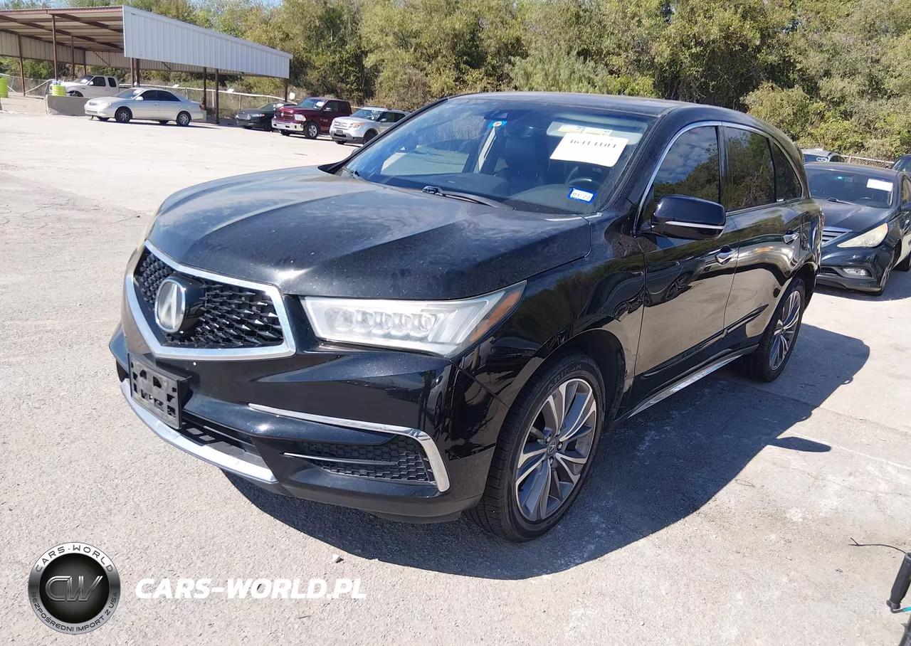 2017 Acura Mdx Technology VIN:5J8YD4H58HL007837 - 2