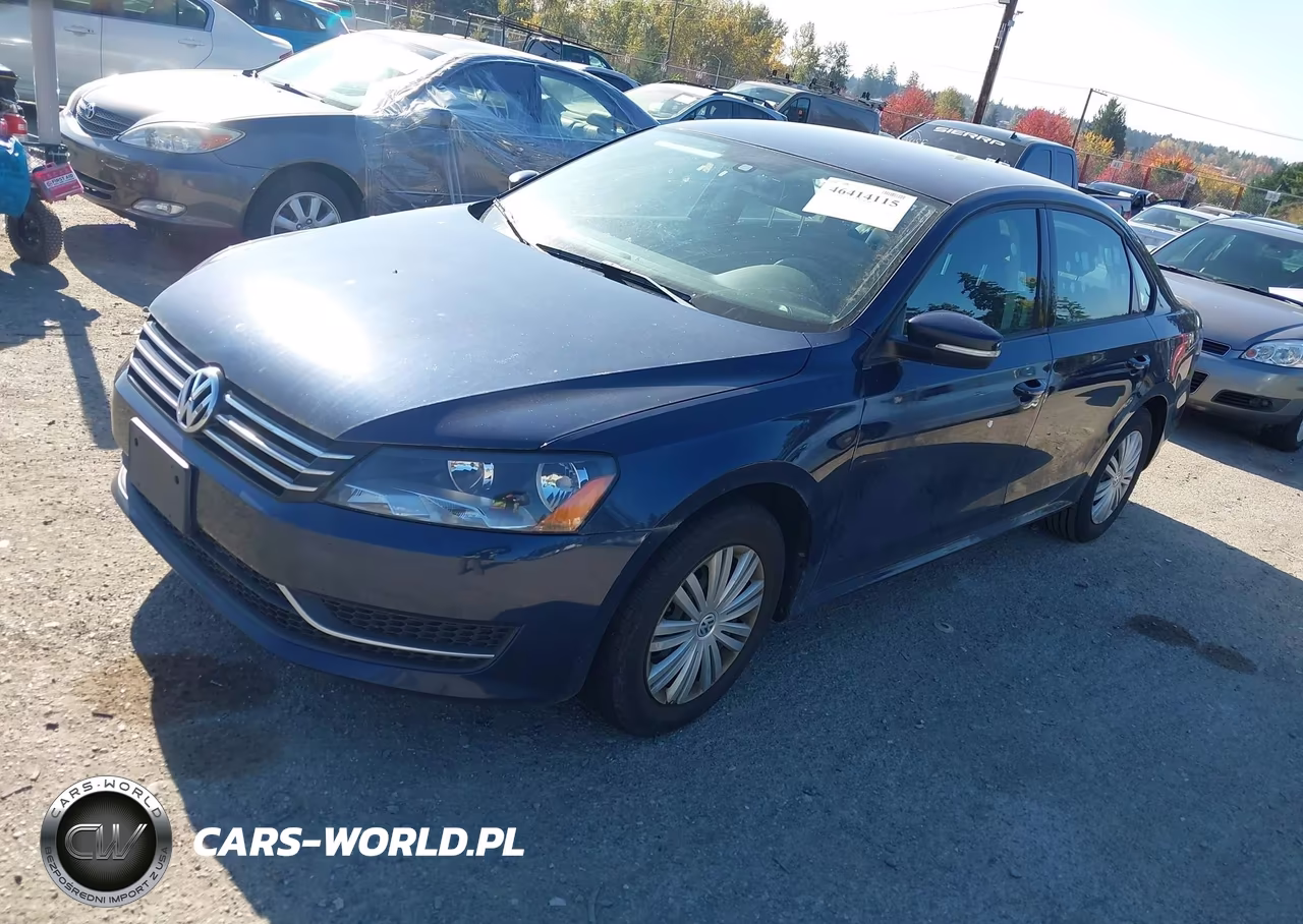 2015 Volkswagen Passat 1.8T S VIN:1VWAT7A3XFC076648 - 2