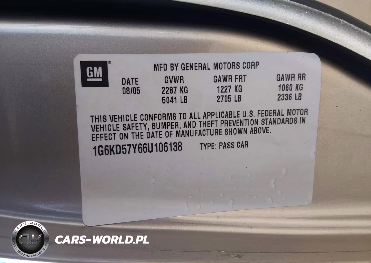 2006 Cadillac Dts VIN:1G6KD57Y66U106138 - 9