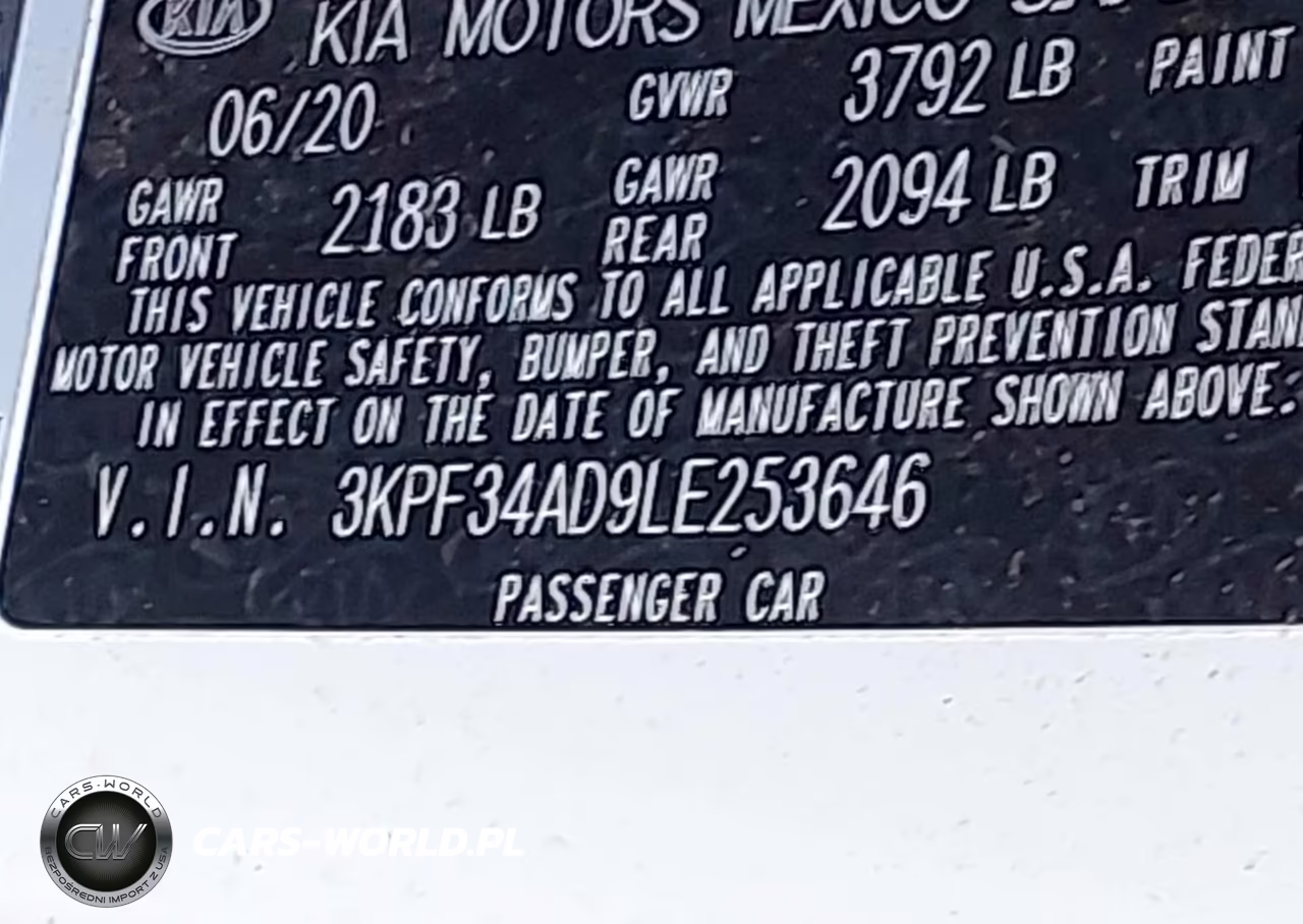 2020 Kia Forte Gt-Line VIN:3KPF34AD9LE253646 - 9