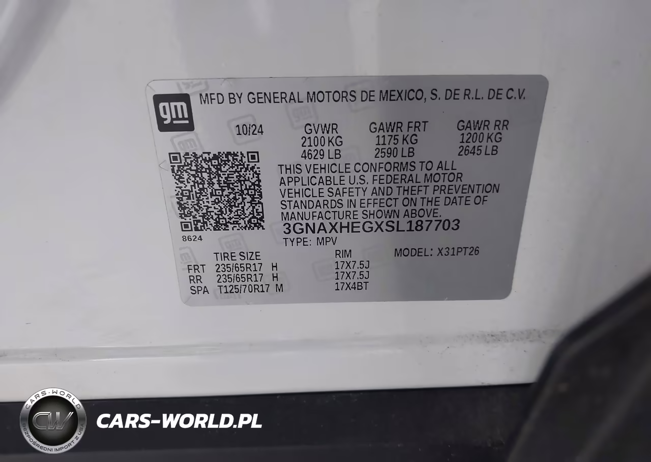 2025 Chevrolet Equinox Fwd Lt VIN:3GNAXHEGXSL187703 - 9