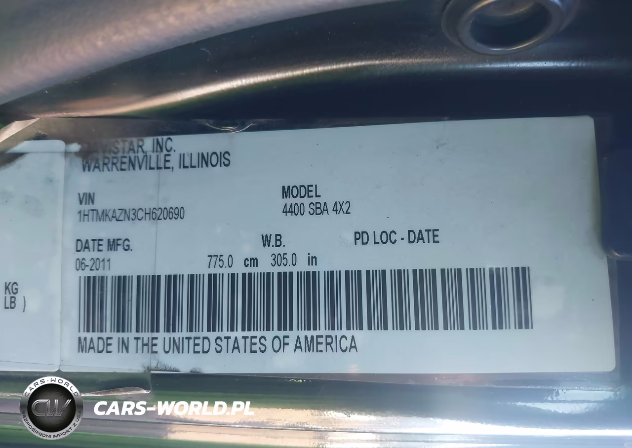 2012 International 4000 4400 VIN:1HTMKAZN3CH620690 - 8