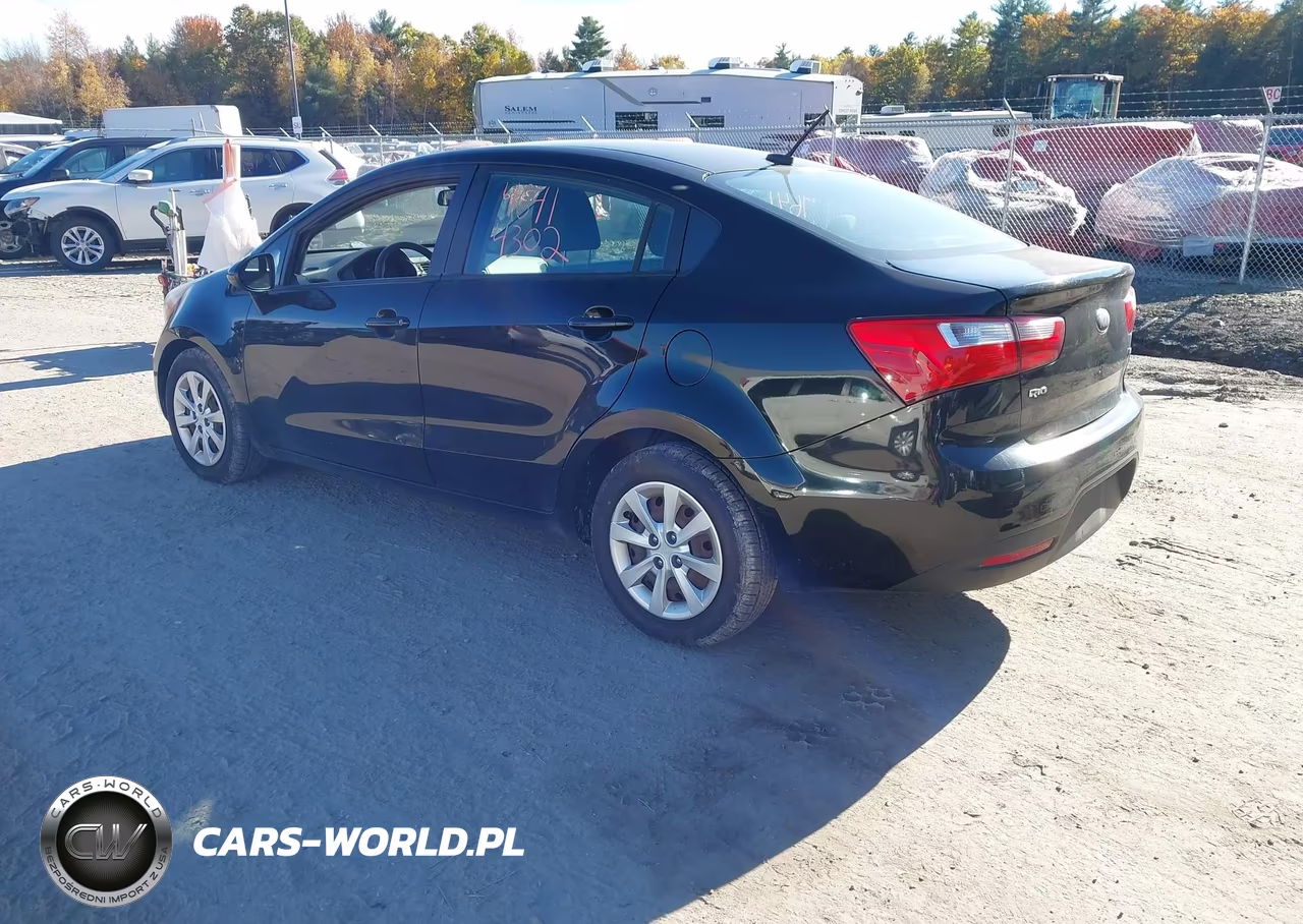 2013 Kia Rio Lx VIN:KNADM4A38D6224994 - 3