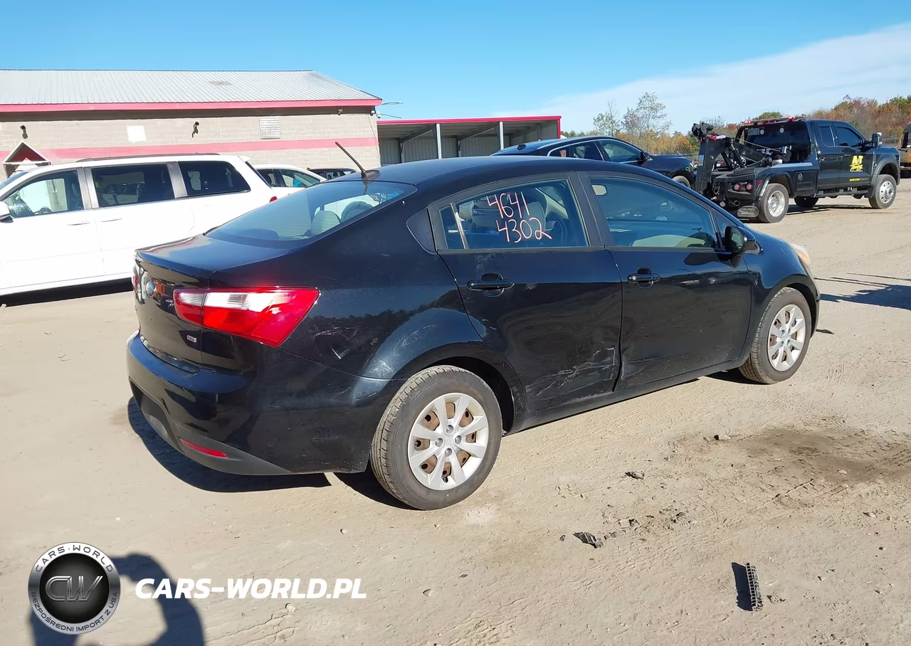 2013 Kia Rio Lx VIN:KNADM4A38D6224994 - 4