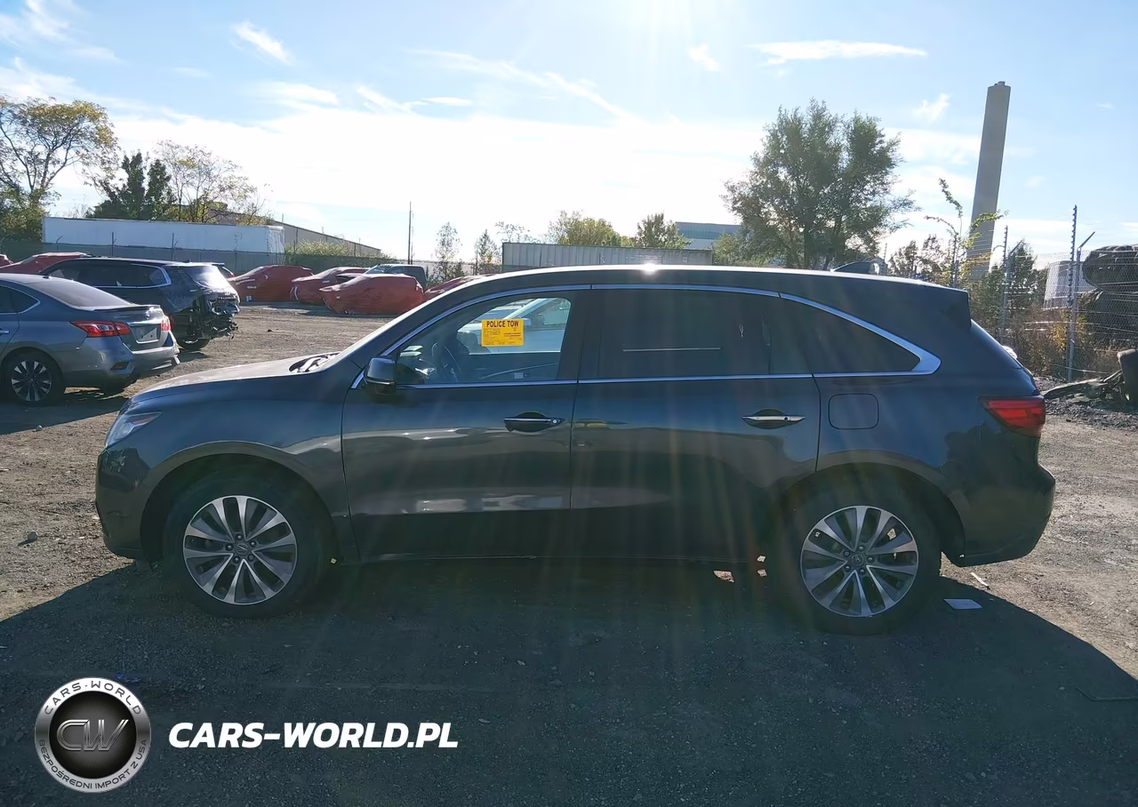 2014 Acura Mdx Technology Package VIN:5FRYD4H48EB027914 - 14
