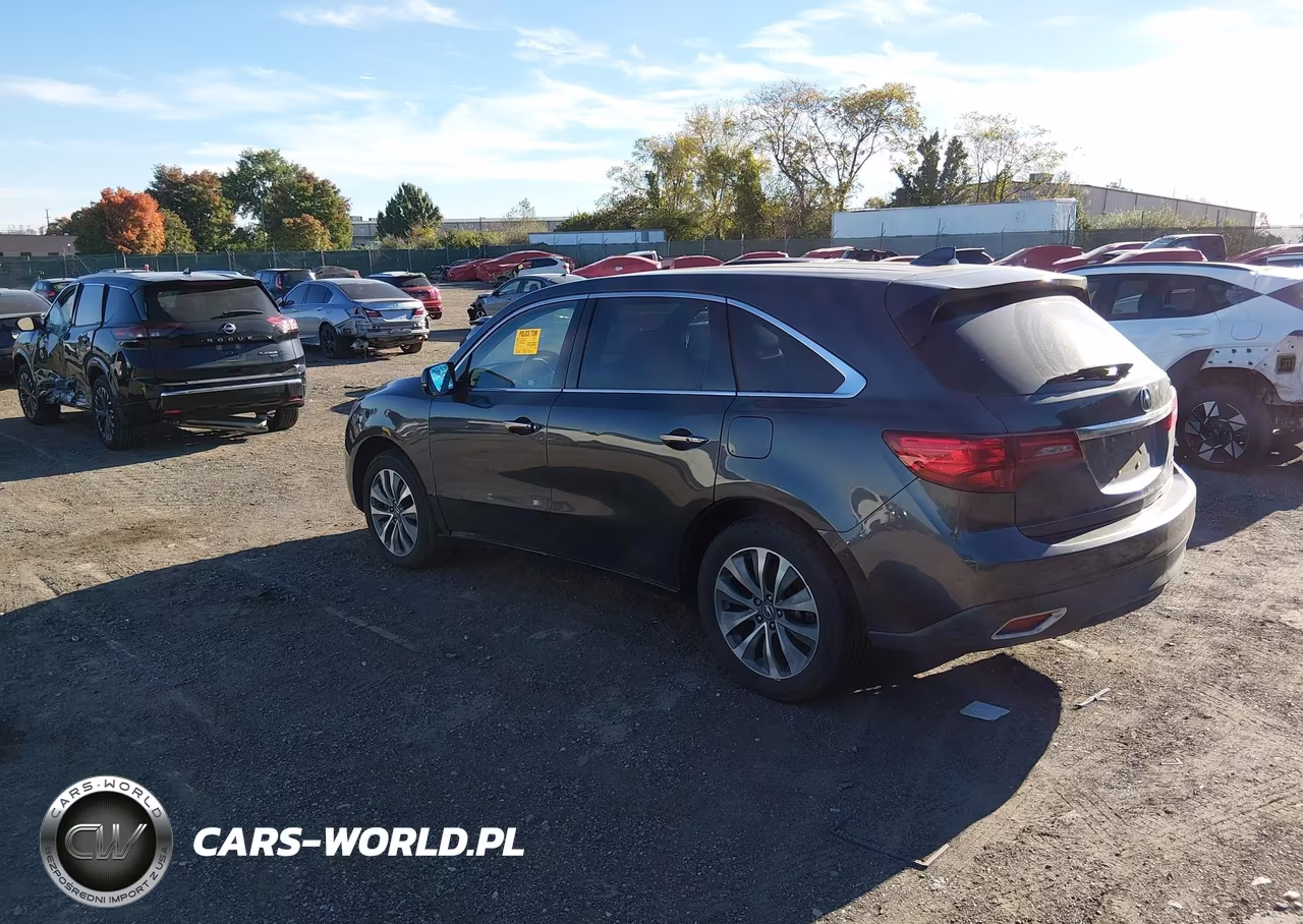 2014 Acura Mdx Technology Package VIN:5FRYD4H48EB027914 - 3