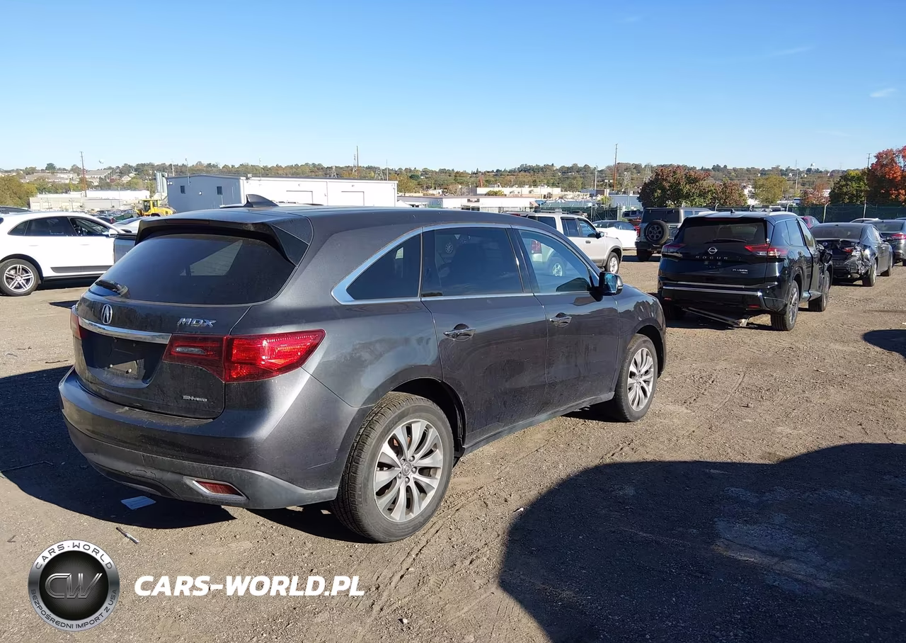 2014 Acura Mdx Technology Package VIN:5FRYD4H48EB027914 - 4