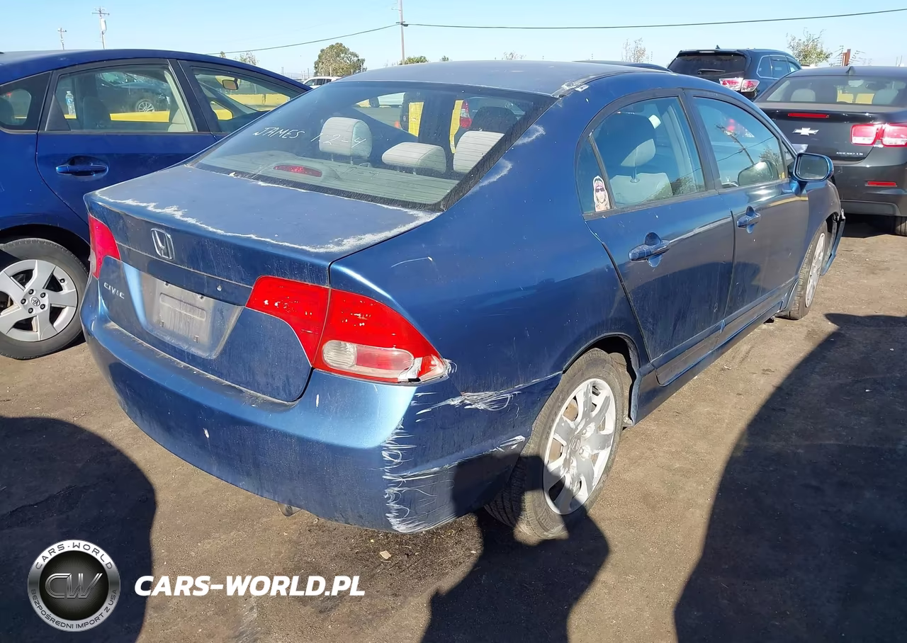 2007 Honda Civic Lx VIN:JHMFA16557S007314 - 4