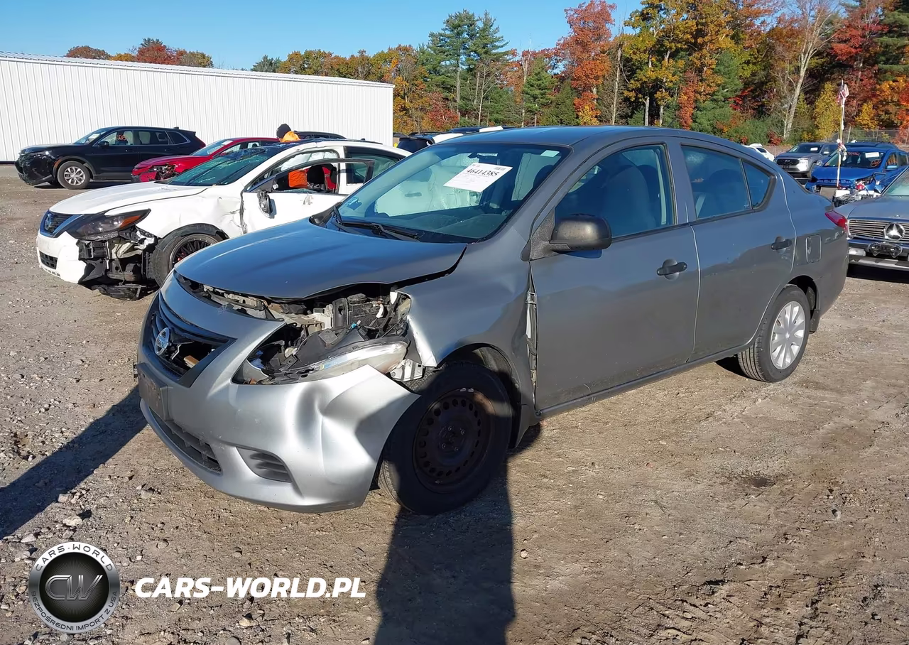 2013 Nissan Versa 1.6 S VIN:3N1CN7AP2DL871951 - 2