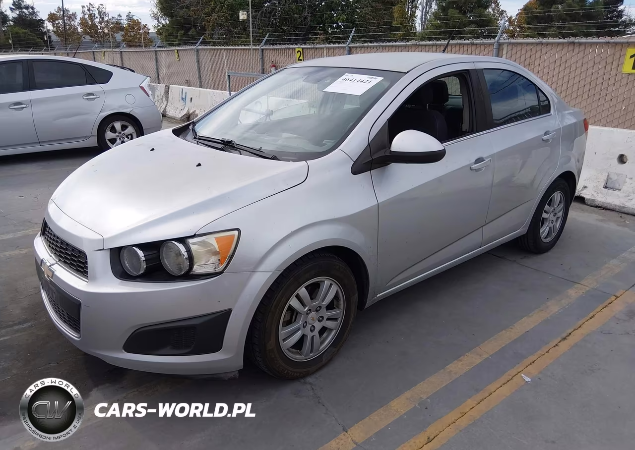2012 Chevrolet Sonic 2Lt VIN:1G1JC5SH3C4140416 - 2