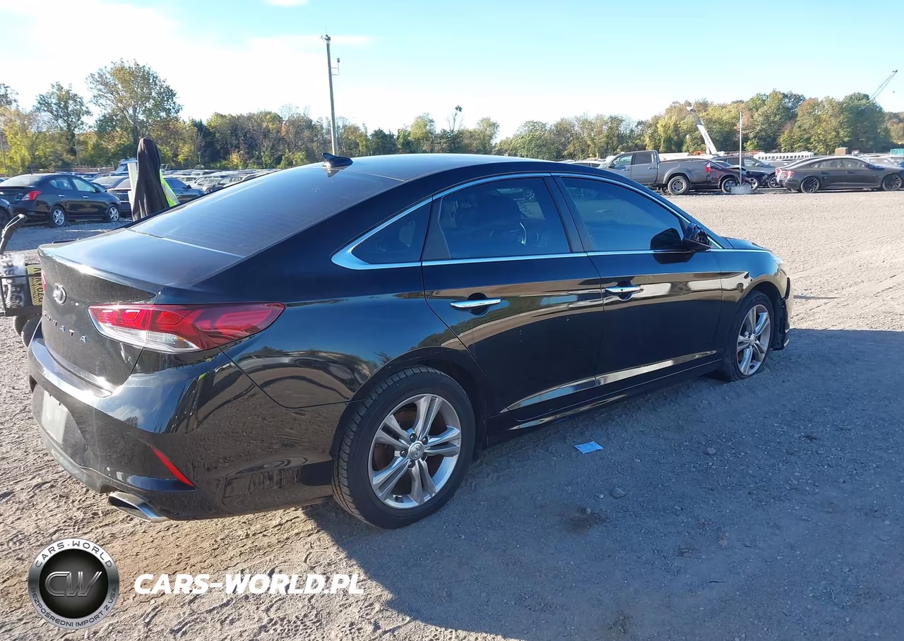 2018 Hyundai Sonata Sel VIN:5NPE34AF6JH597229 - 4