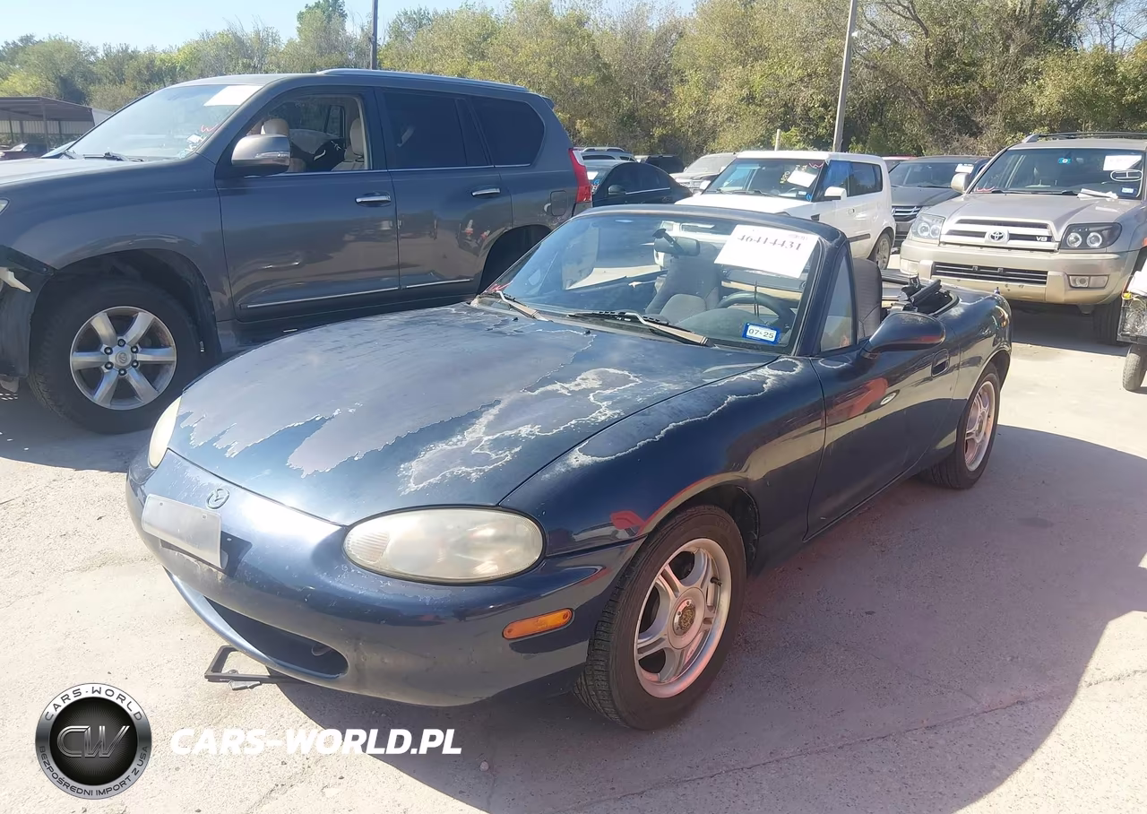 1999 Mazda Mx-5 Miata Leather Pkg-Popular Equipment Pkg-Sports Pkg-Touring Pkg VIN:JM1NB3531X0100784 - 2