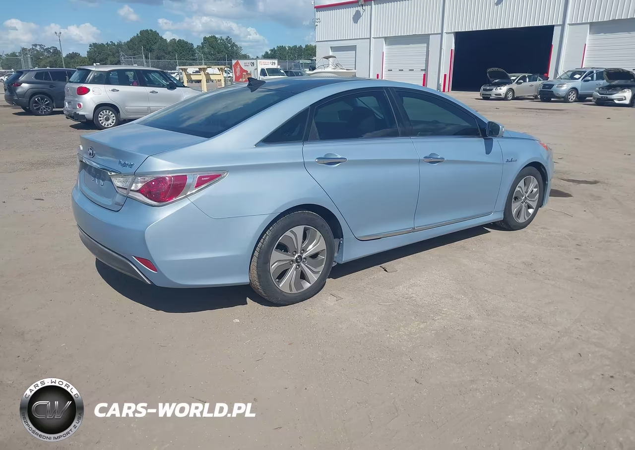 2015 Hyundai Sonata Hybrid Limited VIN:KMHEC4A48FA132993 - 4