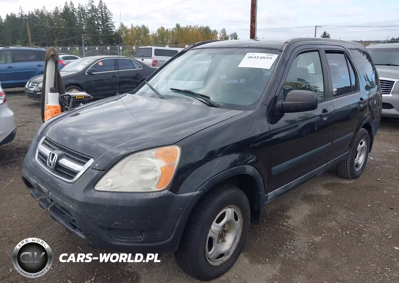 2002 Honda Cr-V Lx VIN:JHLRD68432C018468 - 2
