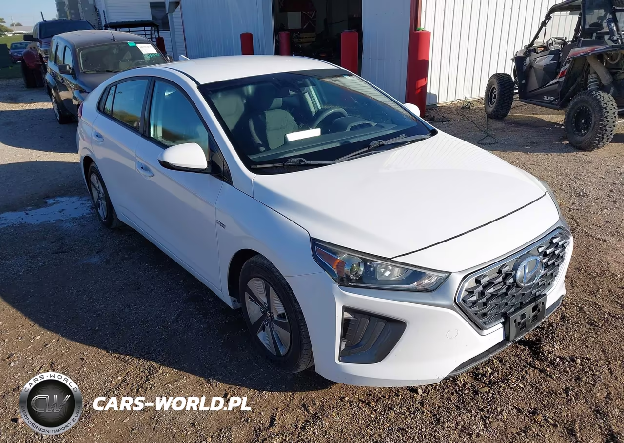2020 Hyundai Ioniq Hybrid Blue VIN:KMHC65LC6LU186800 - 1