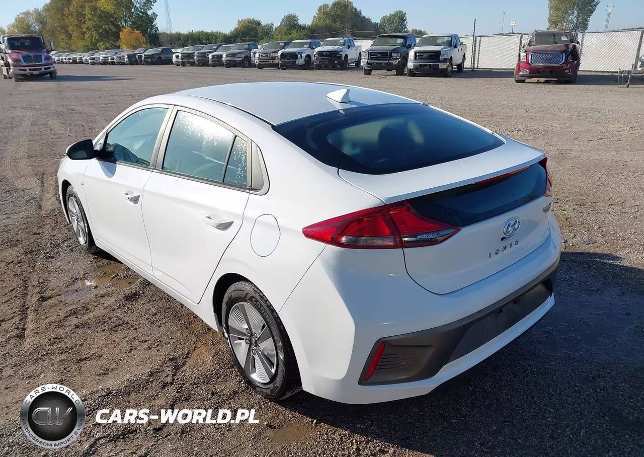2020 Hyundai Ioniq Hybrid Blue VIN:KMHC65LC6LU186800 - 3
