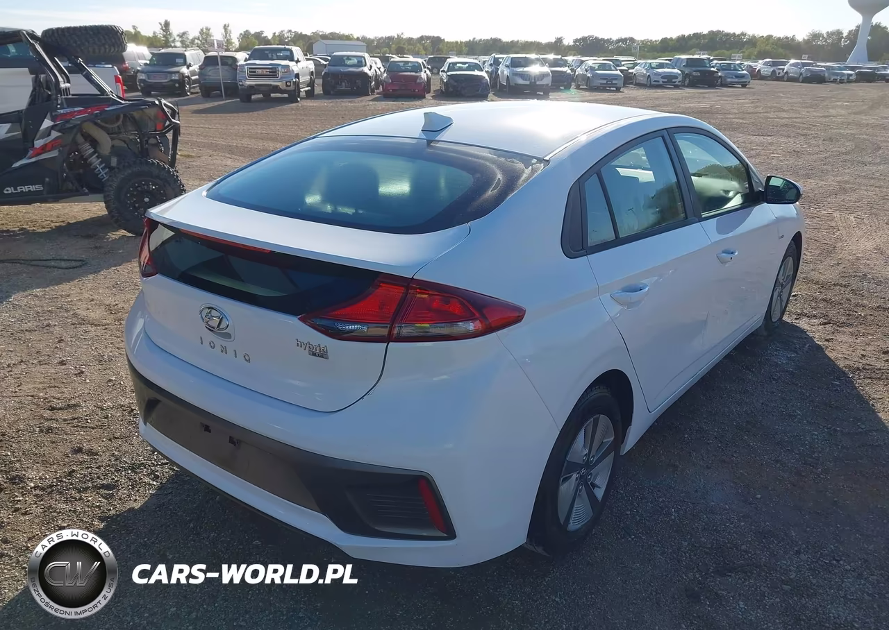 2020 Hyundai Ioniq Hybrid Blue VIN:KMHC65LC6LU186800 - 4