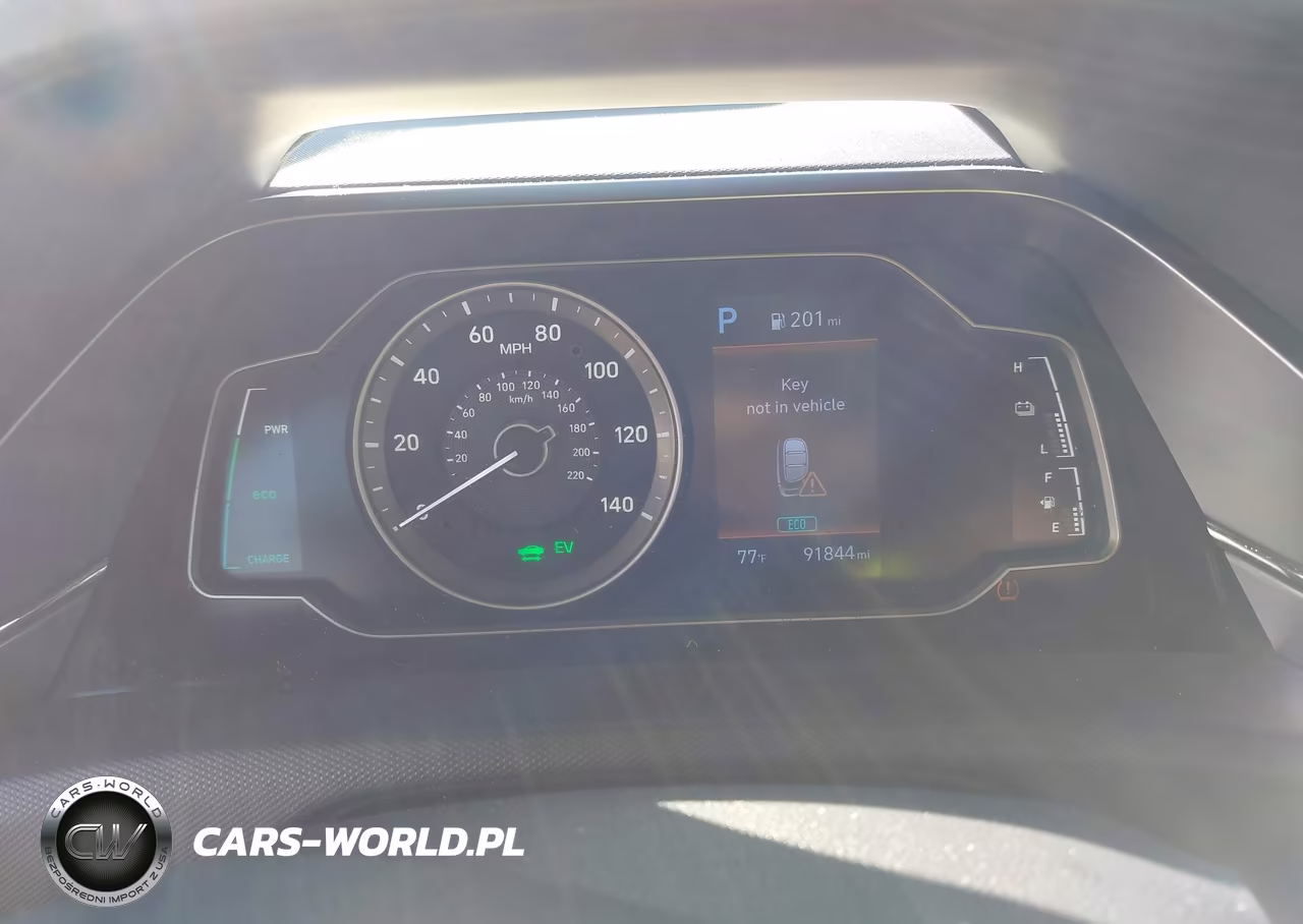 2020 Hyundai Ioniq Hybrid Blue VIN:KMHC65LC6LU186800 - 7