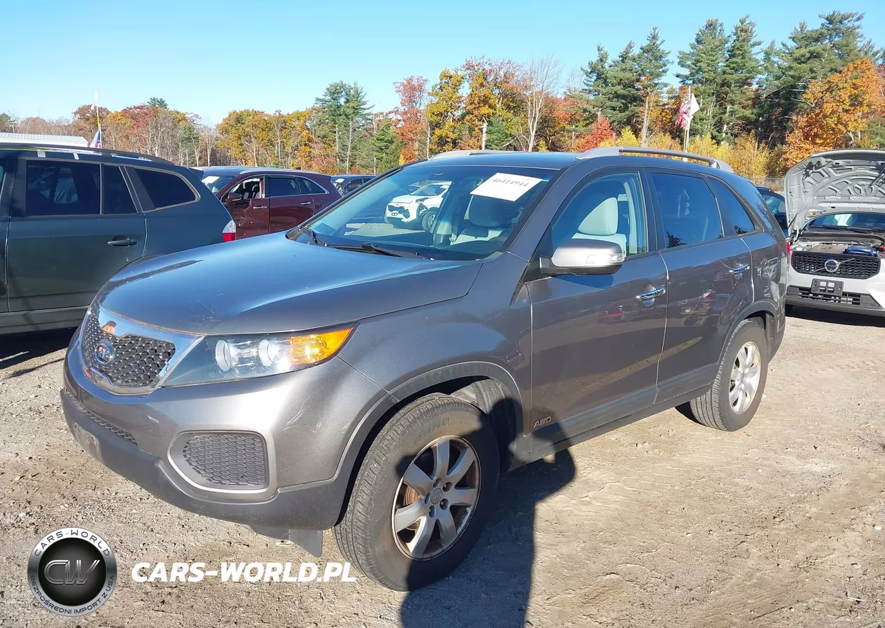 2013 Kia Sorento Lx V6 VIN:5XYKTDA22DG348728 - 2