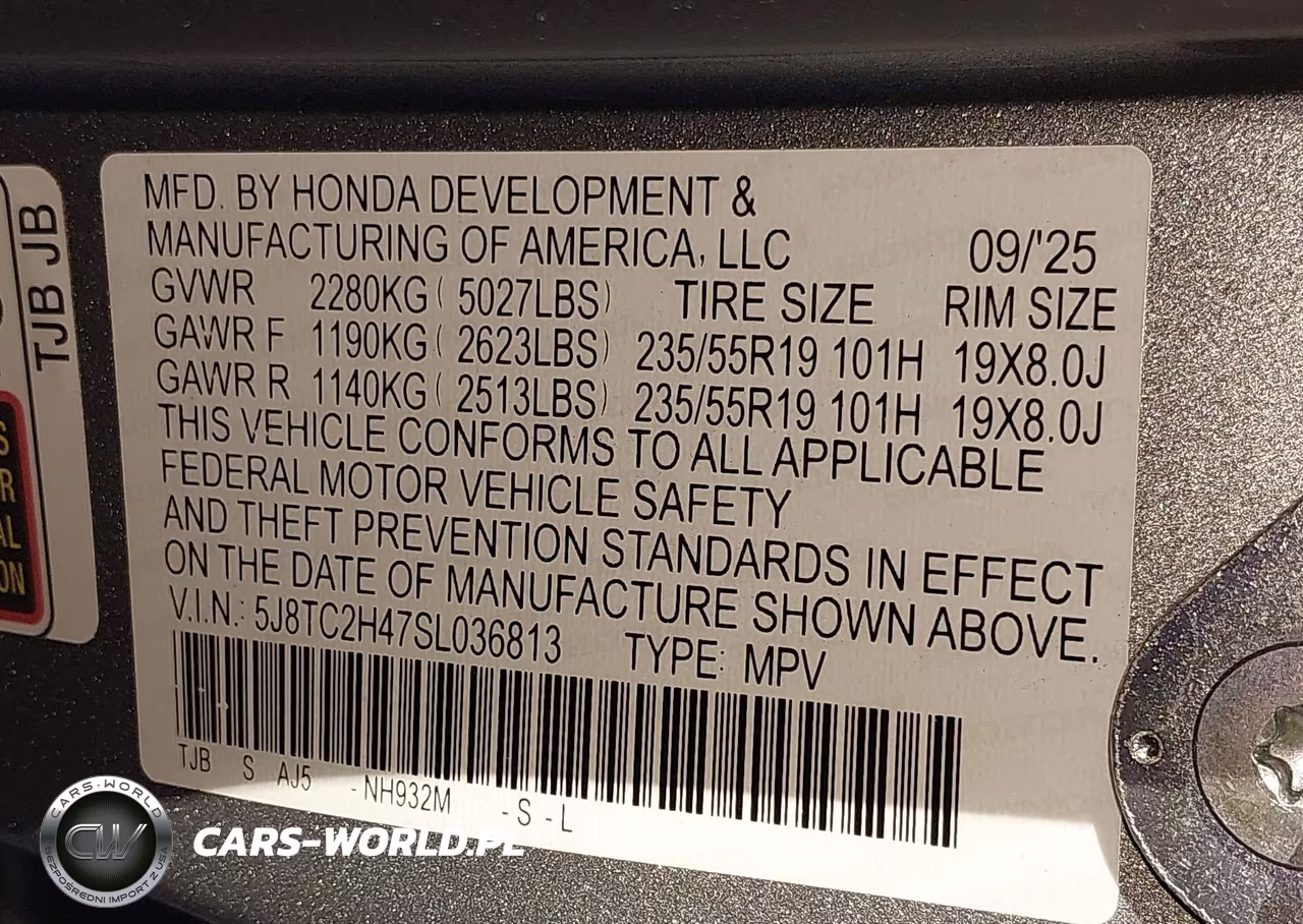 2025 Acura Rdx VIN:5J8TC2H47SL036813 - 9