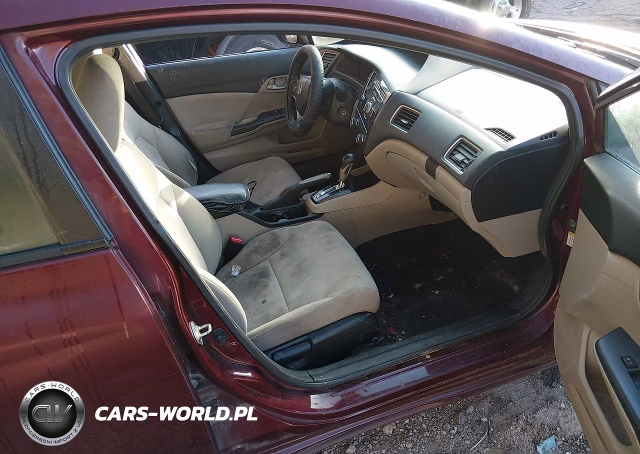 2013 Honda Civic Lx VIN:2HGFB2F55DH595790 - 5